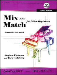 Mix and Match for Older Beginners piano sheet music cover Thumbnail